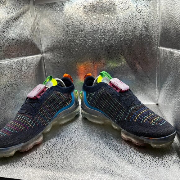 Size 8 Nike Air VaporMax 2020 Flyknit Royal Blue Mens Running Shoes CJ6740-400 - Picture 5 of 9